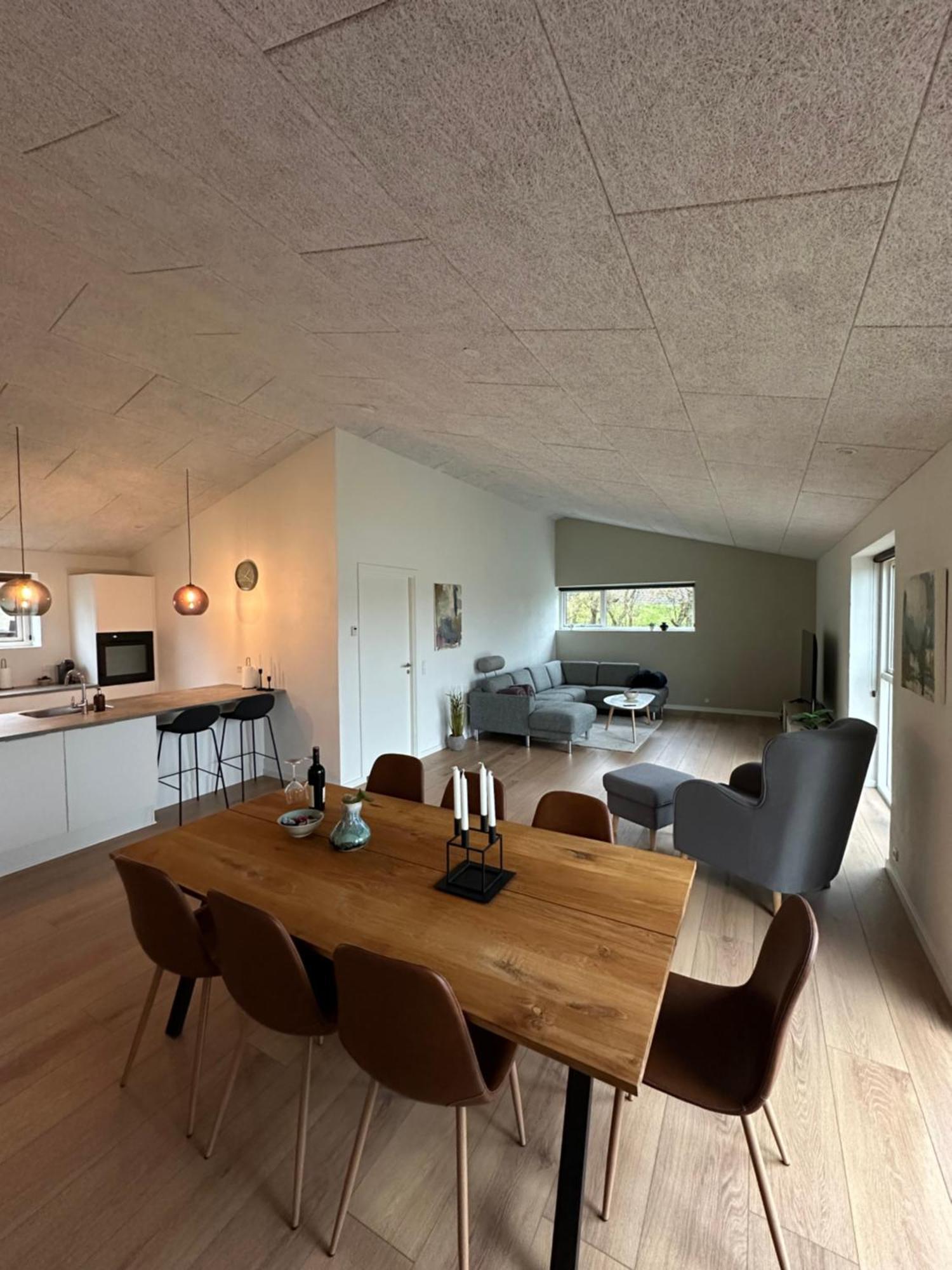 Moderne Nybygget Villa Холстебро Екстериор снимка